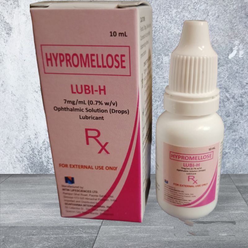 LUBIH Hypromellose Opthalmic Solution lubricant eye drops 10ml