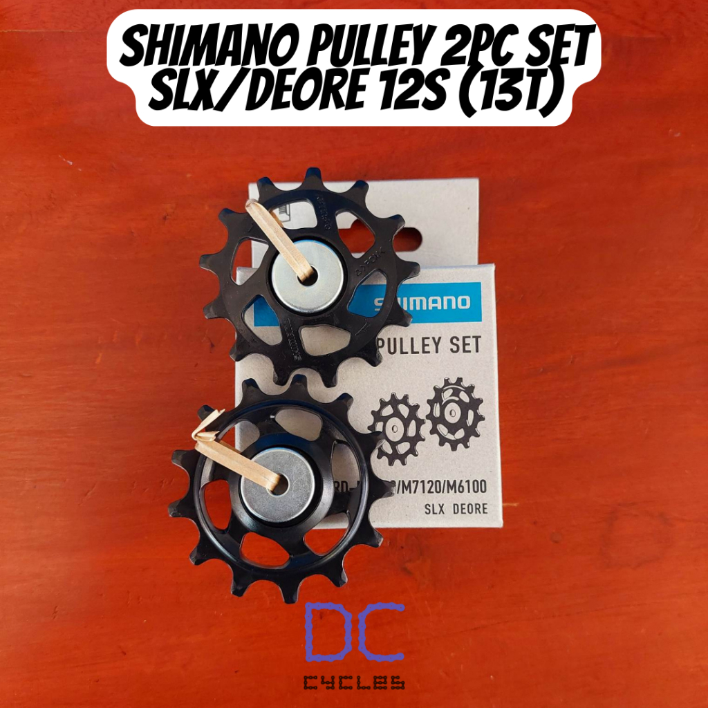 Shimano Pulley set for Deore/SLX (m6100/m7100/m7120) 2pc set Shopee