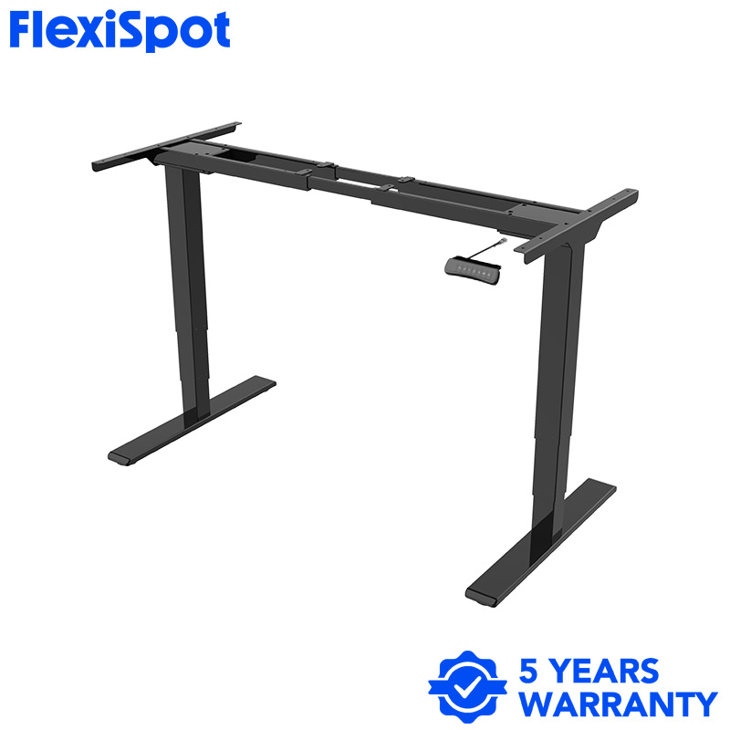 FlexiSpot E5 Standard Standing Desk Height Adjustable 2Motor 3Stage