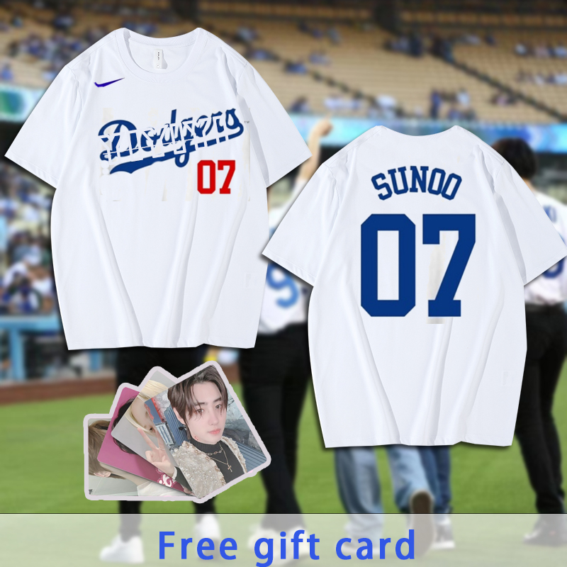 IDodgersI E.N.H.A. jersey sports T-shirt as a gift - Heseung Jungwon ...