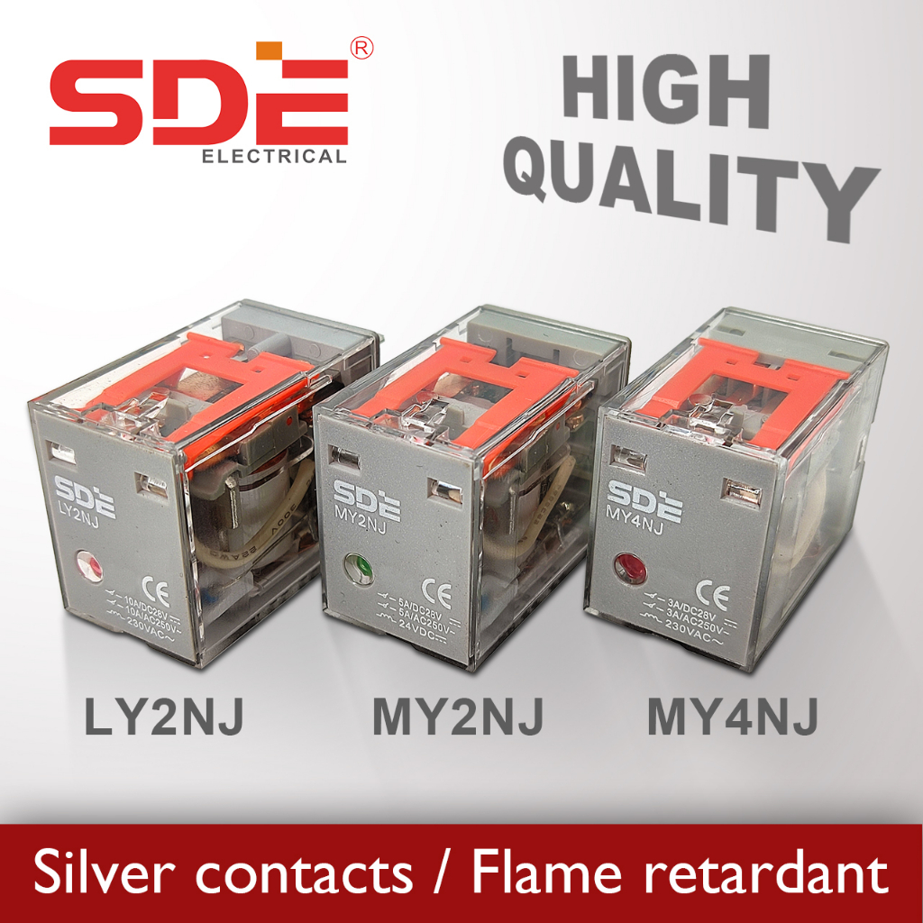 SDE POWER RELAY (MY2,MY4,LY2,LY4 SERIES) | Shopee Philippines