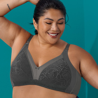 BENCH/ 2-In-1 Push-Up Bra - Blue/Light Gray