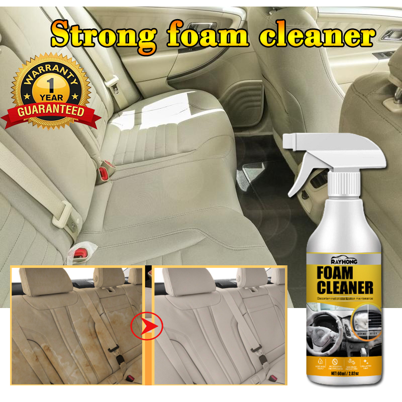 120MLSend spongecar cleaner Suitable for panels, leather seats
