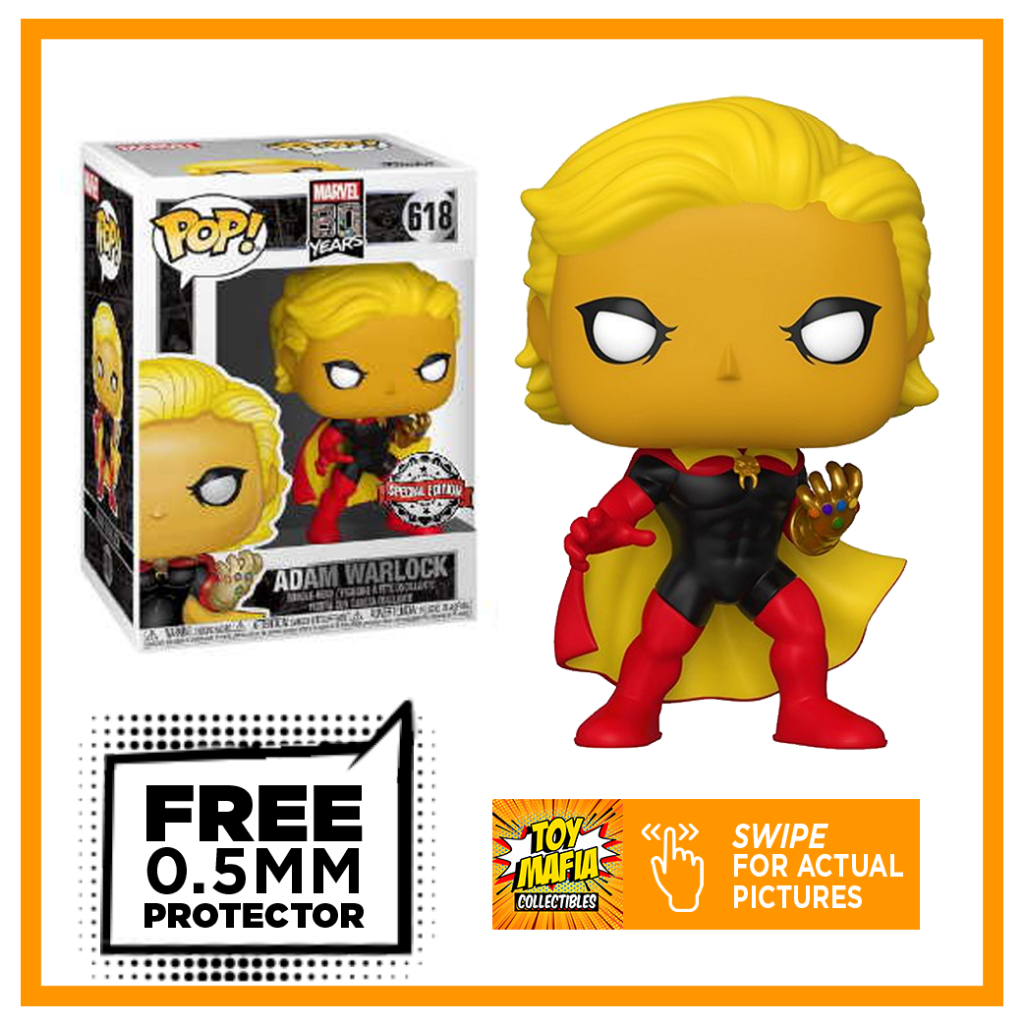 Adam Warlock - Marvel 80 Years Funko Pop! Special Edition | Shopee ...