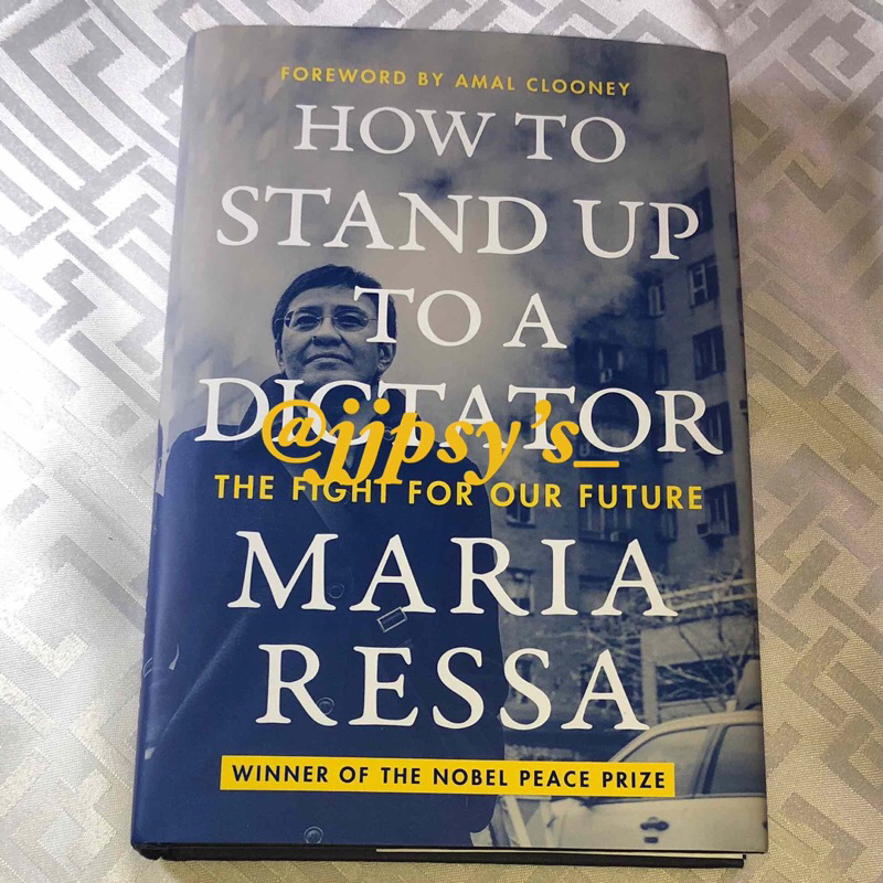 Maria Ressa : How To Stand Up To A Dictator (HARDCOVER) | Shopee ...