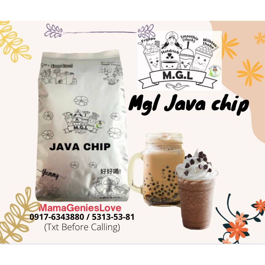 MGL Java Chip Cream Powder 1kg | Shopee Philippines