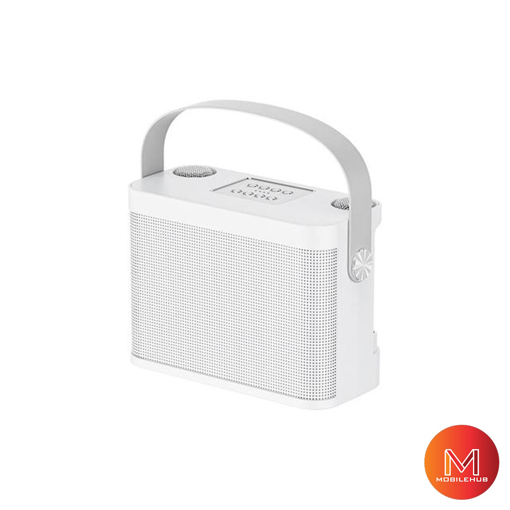 Xundd Premium Karaoke Wireless Bluetooth Speaker With Mics (White) (YS ...