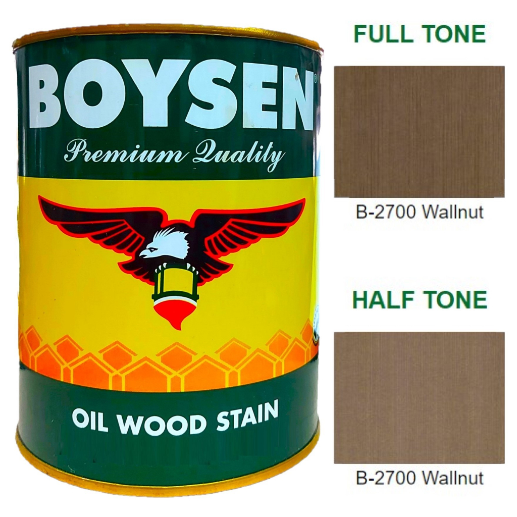 Boysen Oil Wood Stain (Available in Different Colors) 1L Shopee
