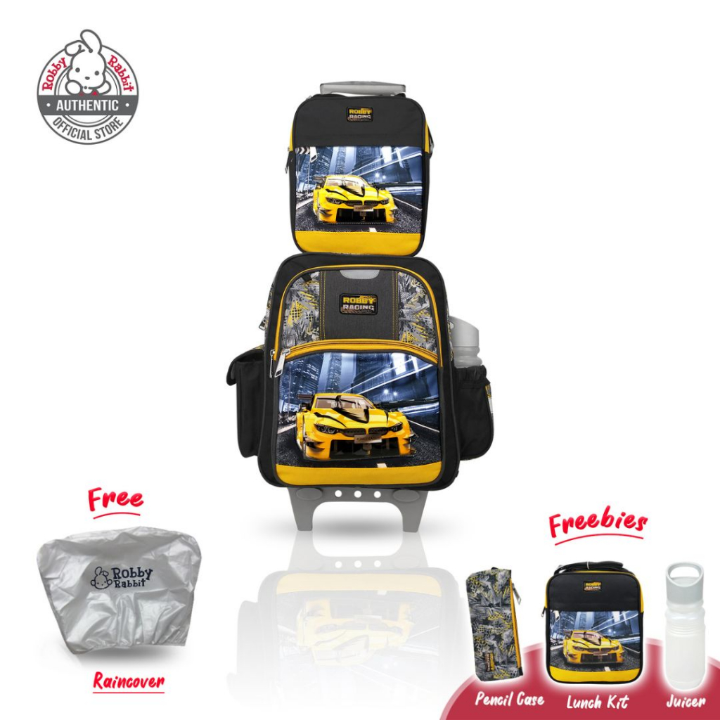 Robby Rabbit Race and Drift 14 Inch Soft Trolley | Shopee Philippines