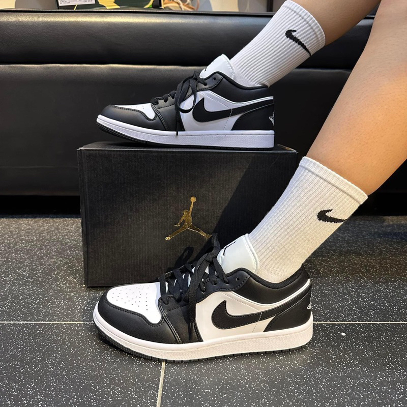 Jordan 1 Low Panda With Extra Lace For Menwomen By Xian Kicks Shopee Philippines 2502