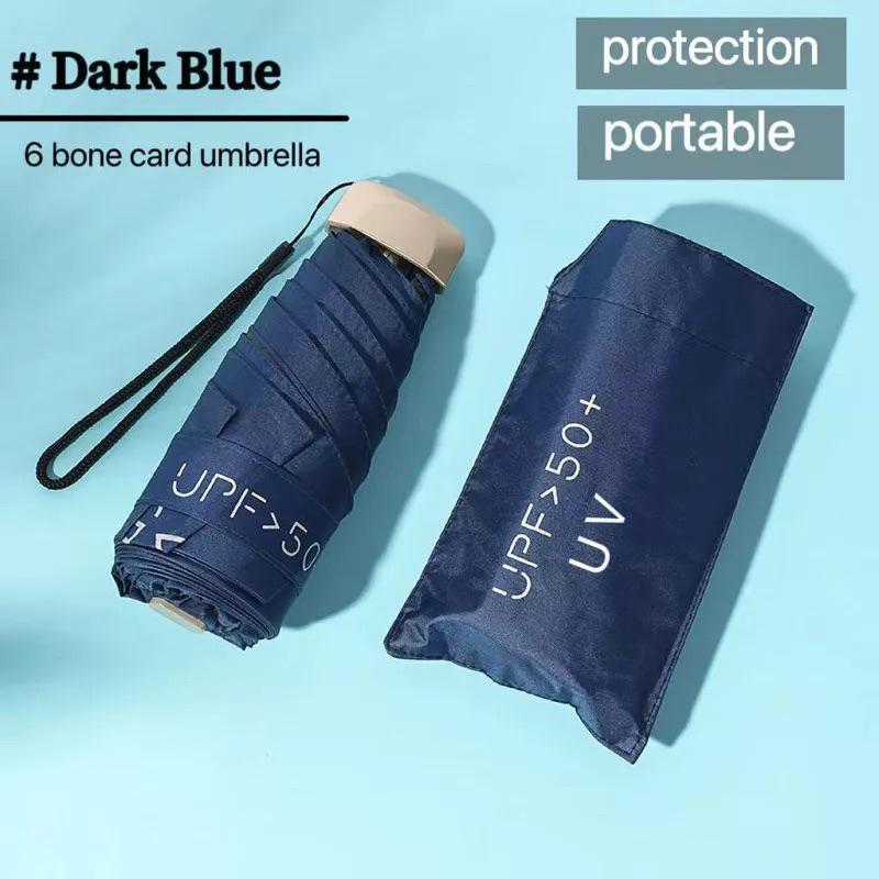 Sun Umbrella Sunscreen Anti-ultraviolet Female Compact Portable Sunny 