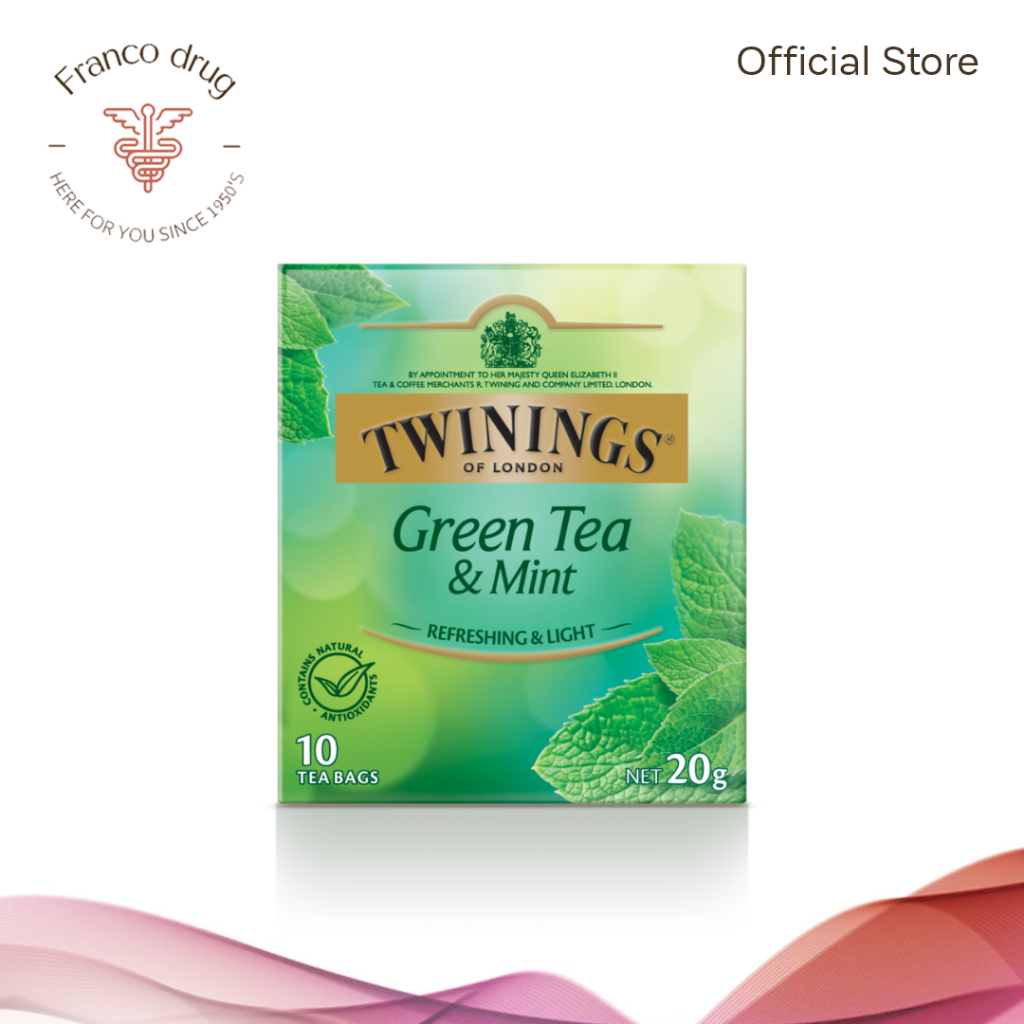 Twinings Green Tea & Mint 10's Expiry Date October 2025, Jan 1
