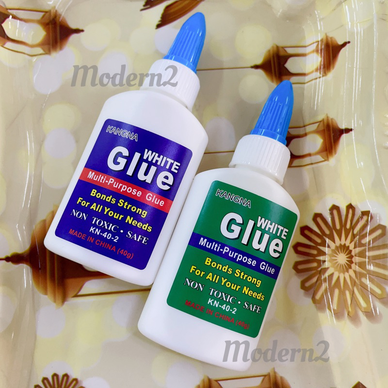 2 in 1 White Glue 40 grams (2pcs/ pack) | Shopee Philippines