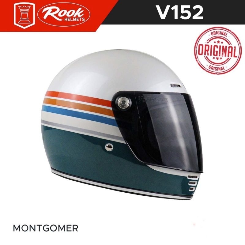 Rook Helmet/Full face classic helmet V152 Shopee Philippines
