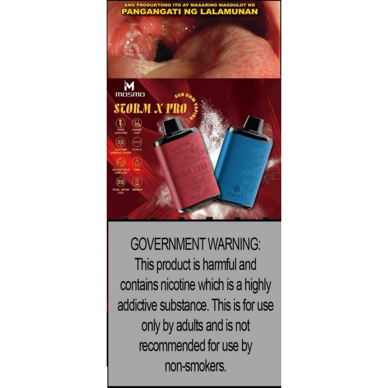 MOSMO STORM X PRO 9000 PUFFS Legit Shopee Philippines