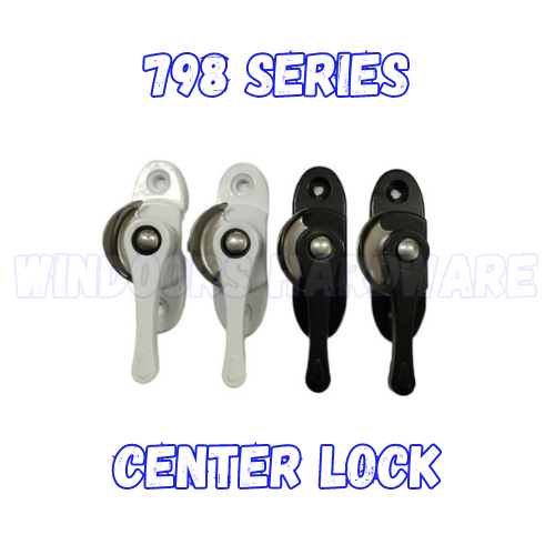 798 Series Center Lock w/hook Black White PER SET | Shopee Philippines
