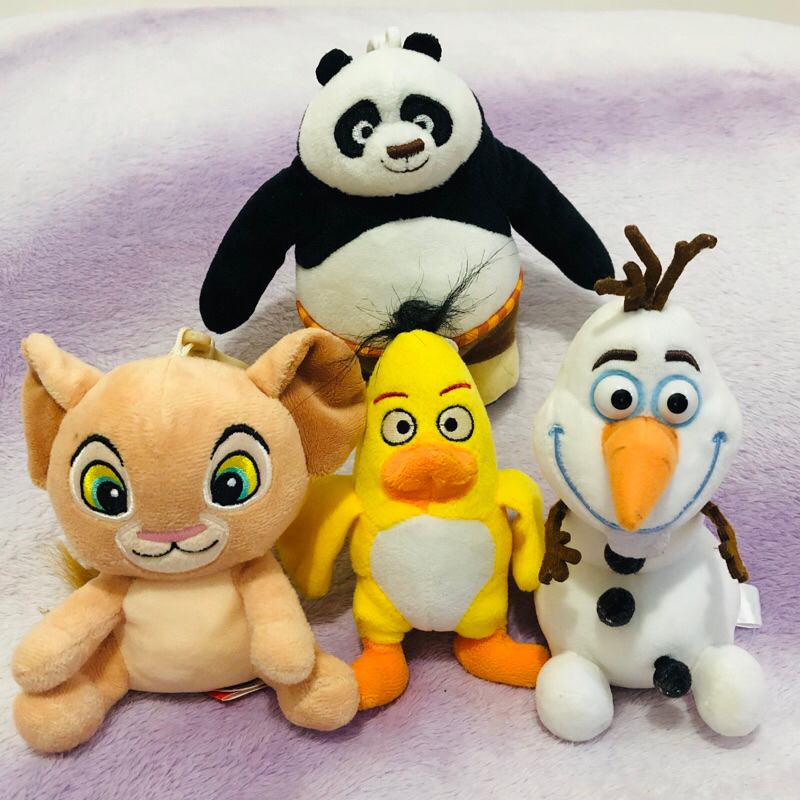ASSORTED CARTOON CHARACTER KEYCHAIN STUFFTOYS | Shopee Philippines