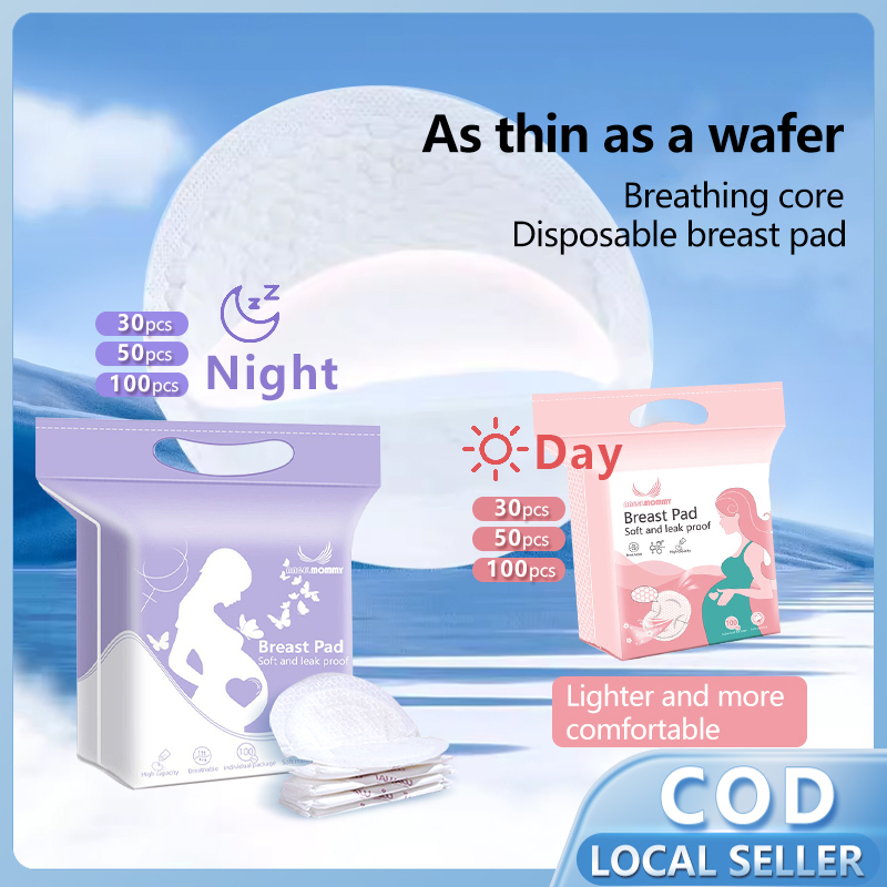30/50/100PCS AntiLeakage Breast Pads Waterproof Pads Thin＆Light