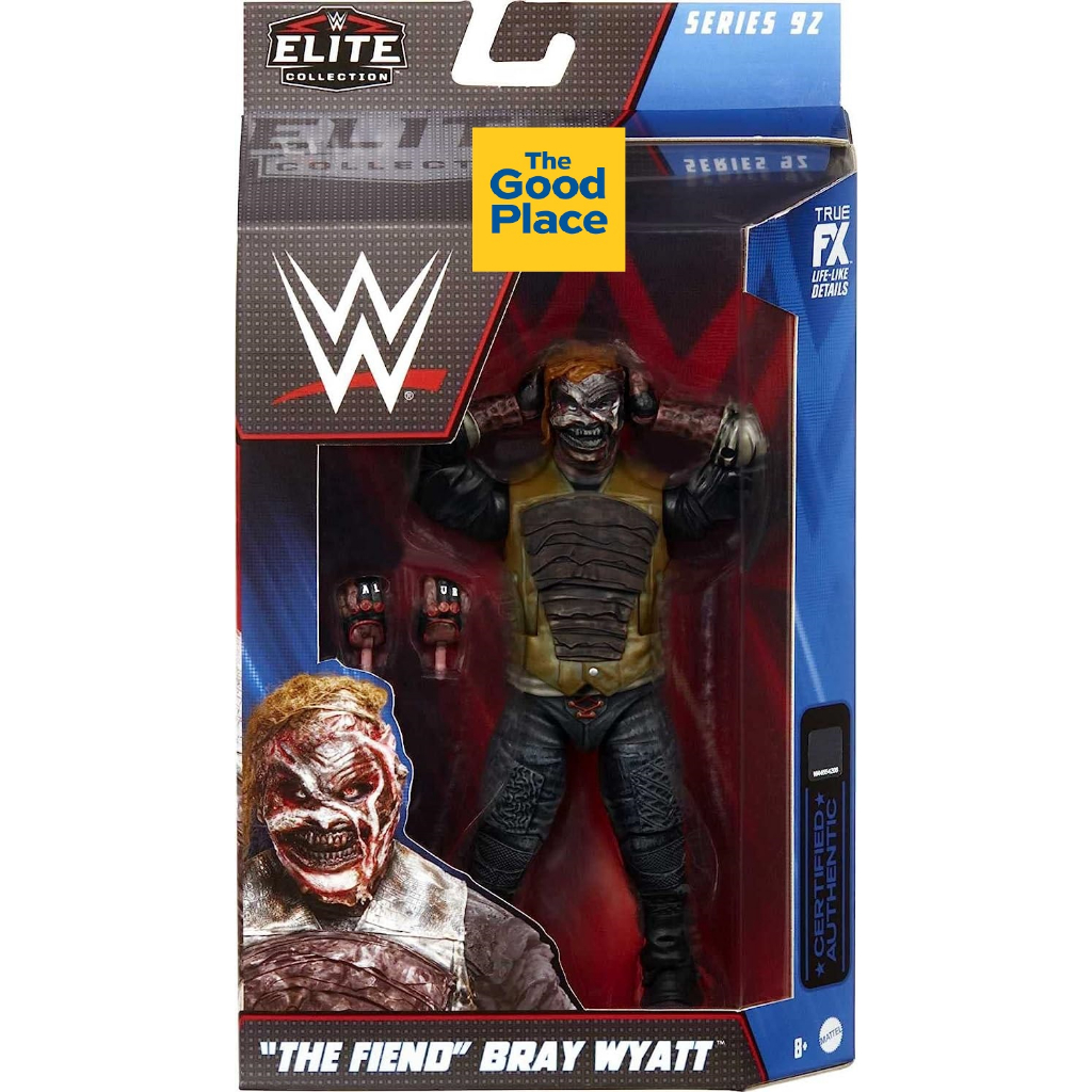 MATTEL WWE Elite Collection Series 92 The Fiend Bray Wyatt Burnt ...