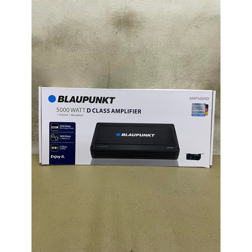 thumbnail image 2 of Blaupunkt 1500W Monoblock Amplifier - 1-Channel Car Amp - 563W RMS Power 2 of 12