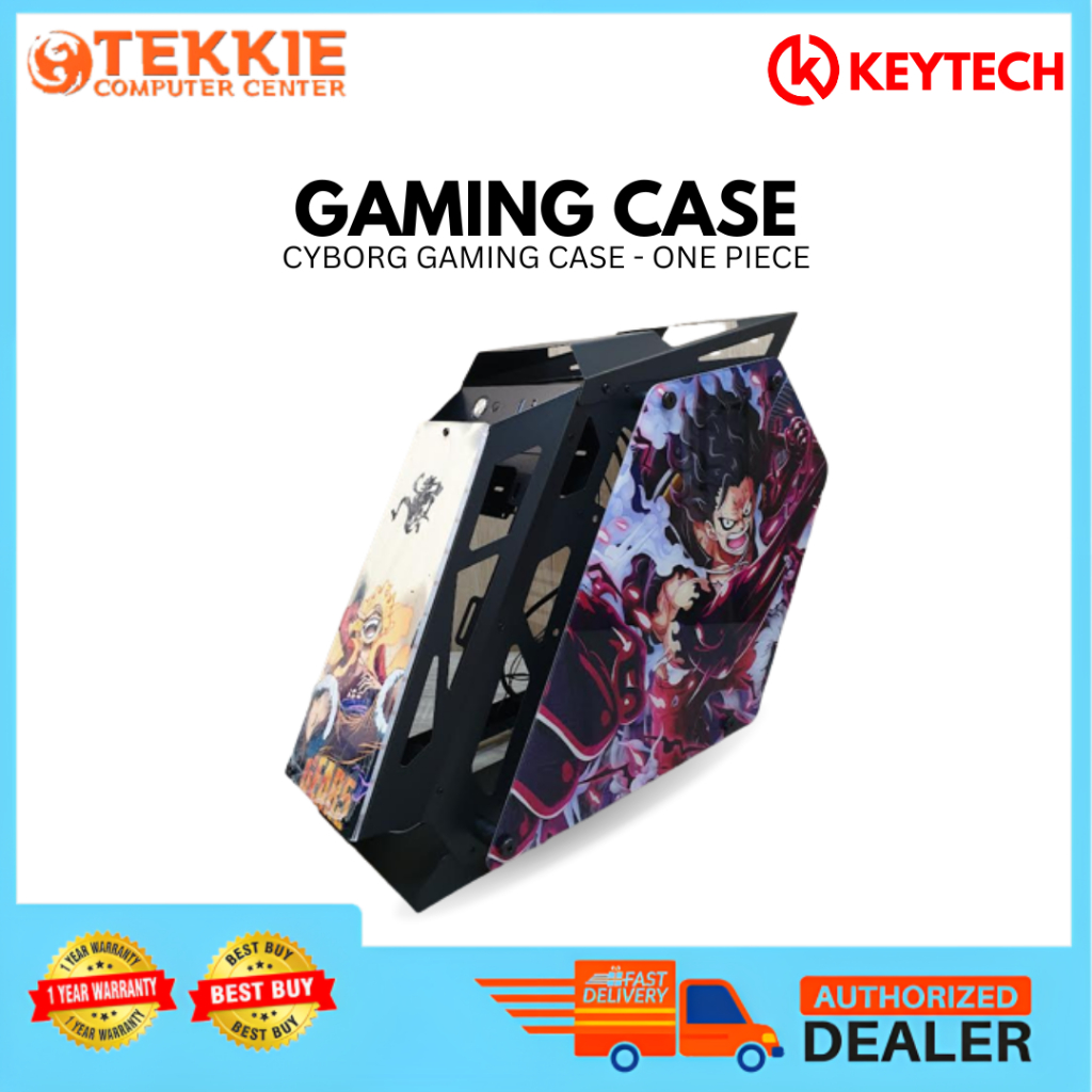 One Piece Cyborg Robot Gaming case Mid tower Keytech | Shopee Philippines