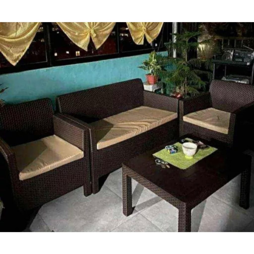 FCE [ GOOD QUALITY] 4 SETS 3 a Jolly Vintage Rattan Sala Set Shopee