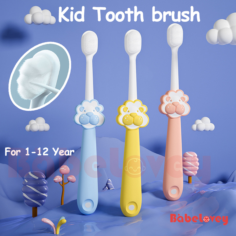 Cute Kid Tooth Brush Baby Newborn Ultra Soft Ultrafine Bristle