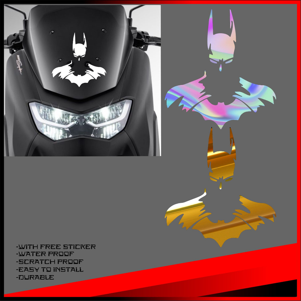 BATMAN LOGO CUT OUT STICKER DECALS WATERPROOF Shopee Philippines