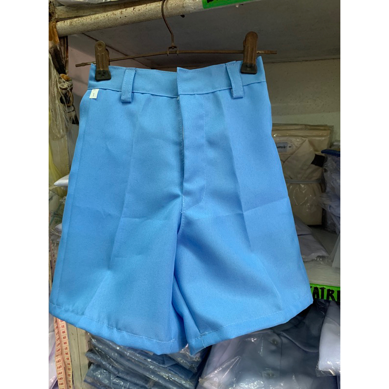SCHOOL UNIFORM SKY BLUE SHORT KATRINA Shopee Philippines