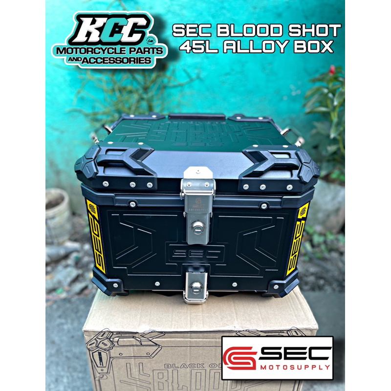 SEC BLACK OPS BLOODSHOT, SEC EMPEROR 45L ALLOY BOX | Shopee Philippines