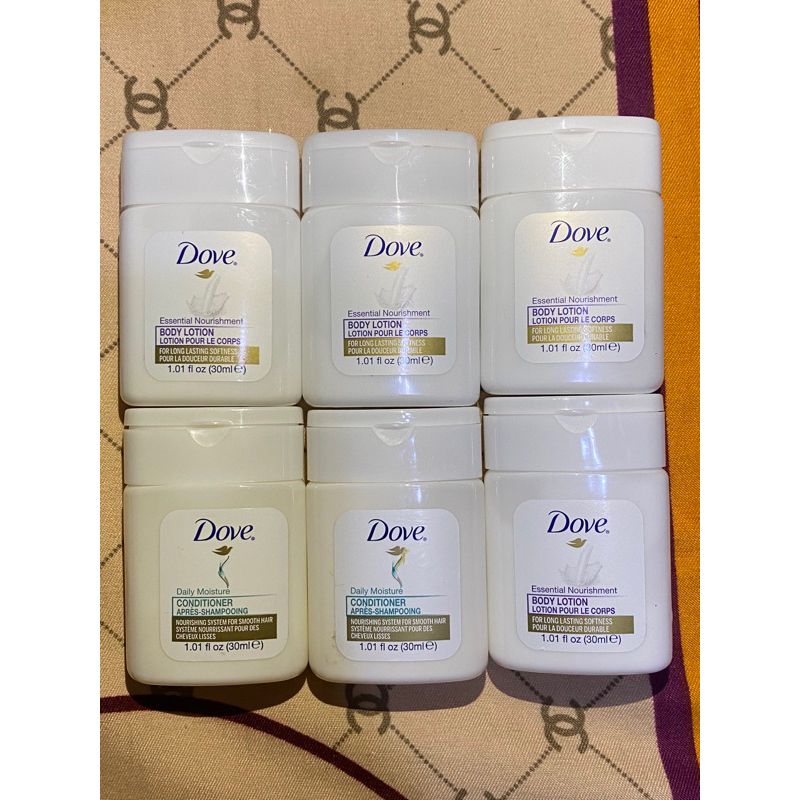 Dove Body Lotion / Hair Conditioner (Travel Size) Shopee Philippines