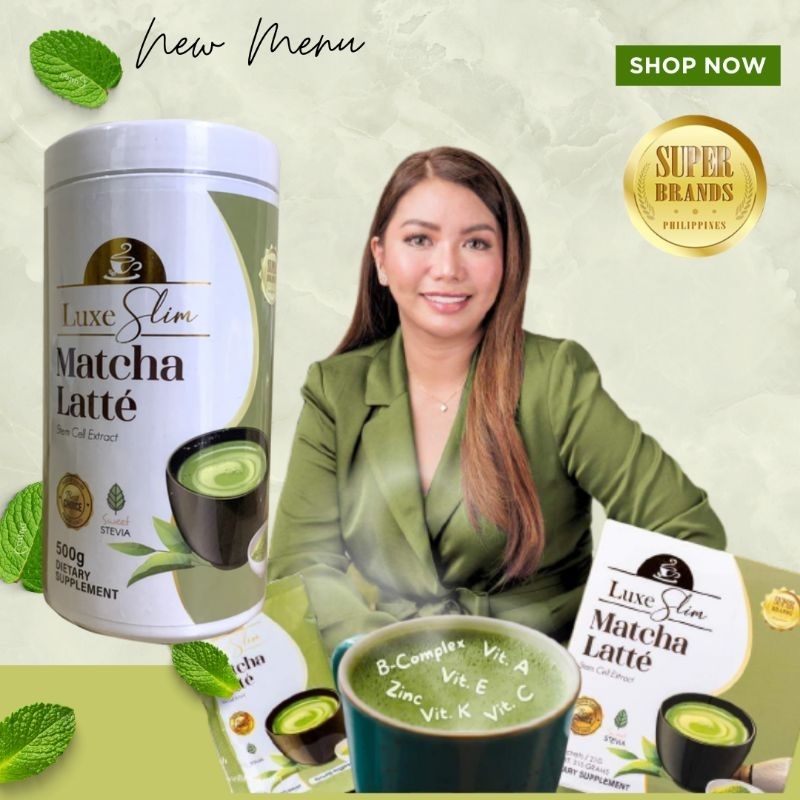Luxeslim Matcha Latte Flavor Drink Shopee Philippines