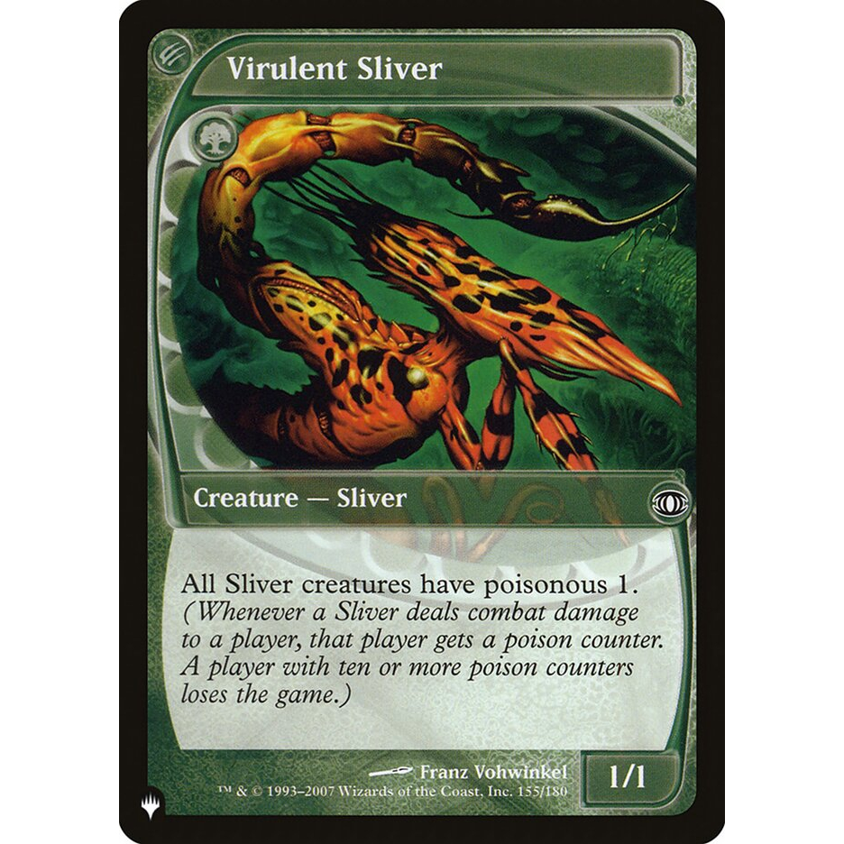 Virulent Sliver - The List (TLP) card | Shopee Philippines