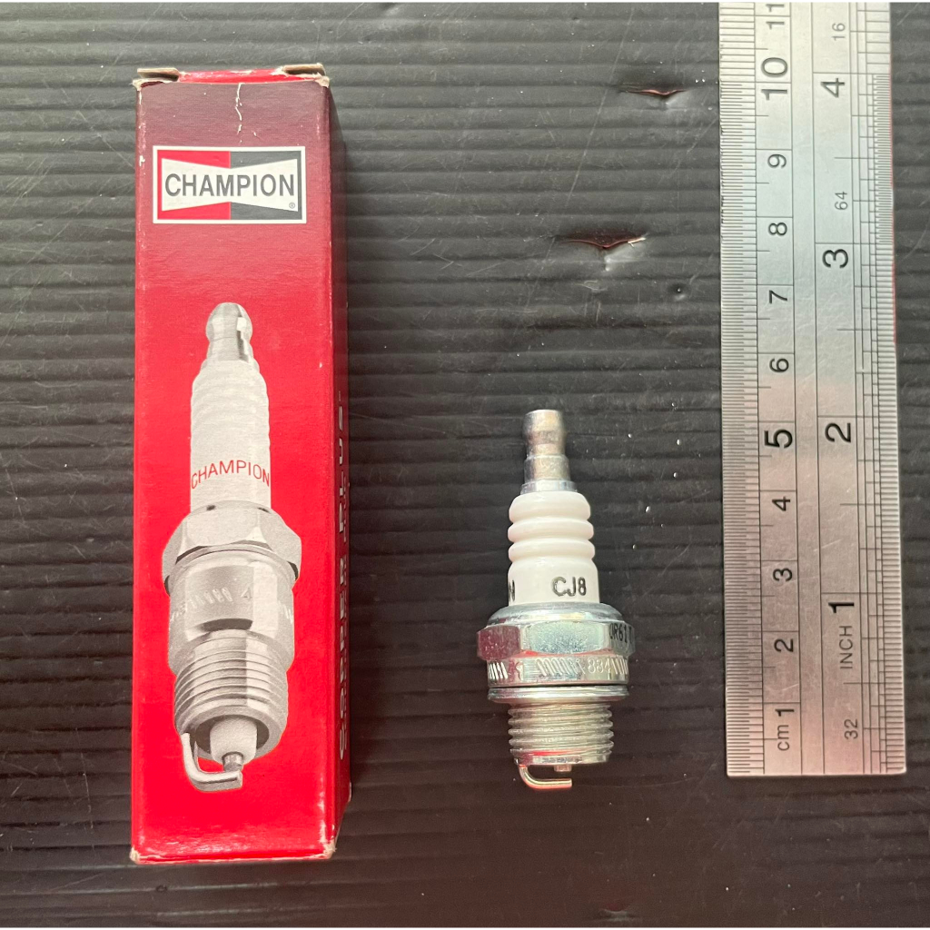 Spark Plug CJ8 843 CHAMPION FOR CHAIN SAW GRASS CUTTER MINI FOGGER SHORT THREAD Shopee Philippines