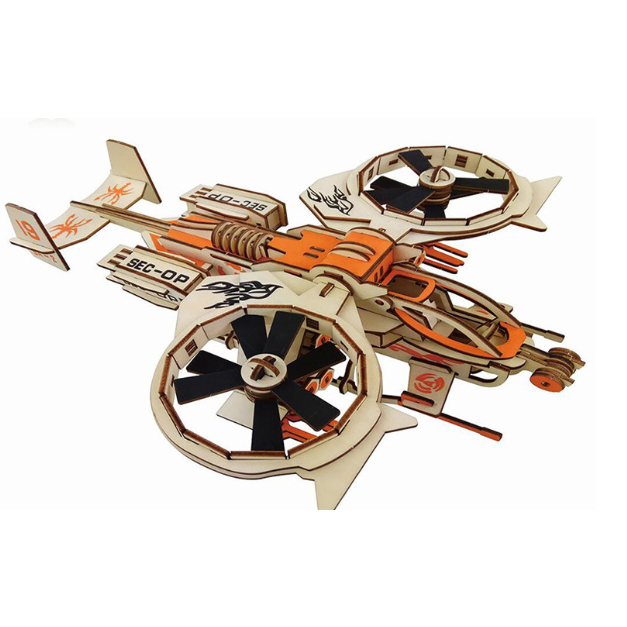 Handmade laser cutting large venomous scorpion fighter 3D puzzle DIY ...