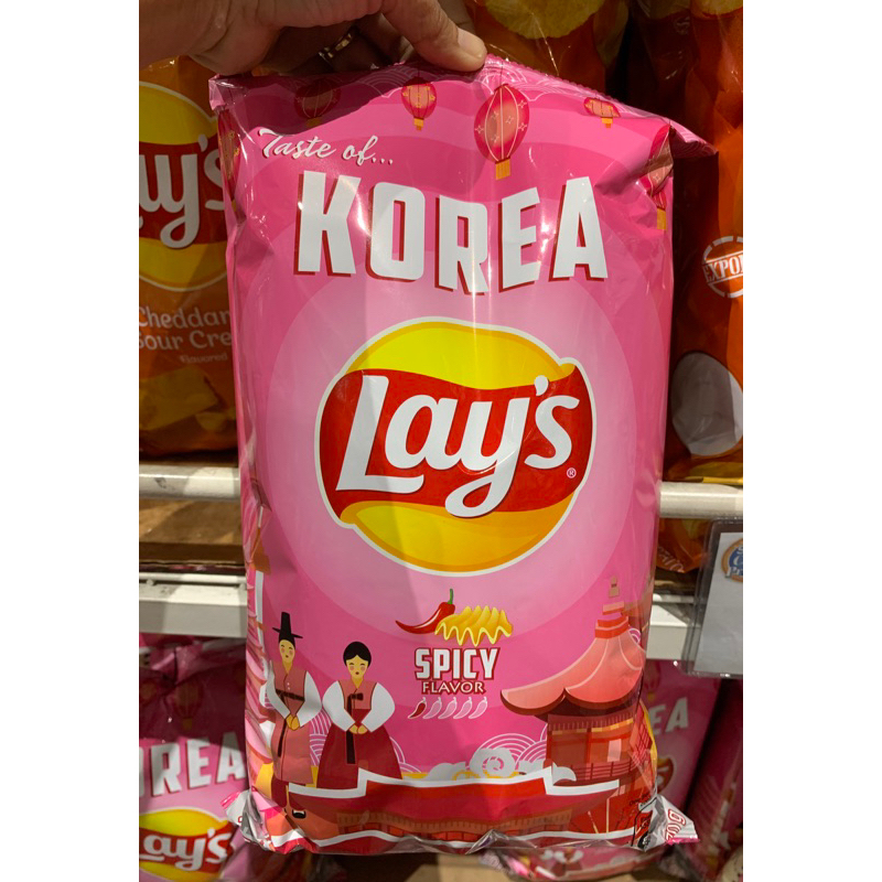 Lays Potato Chips Korea Spicy 170g Shopee Philippines