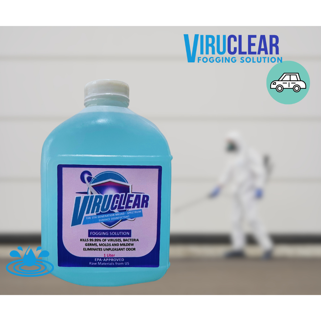 VIRU CLEAR bac to zero eliminates odor disinfects sanitize air ...