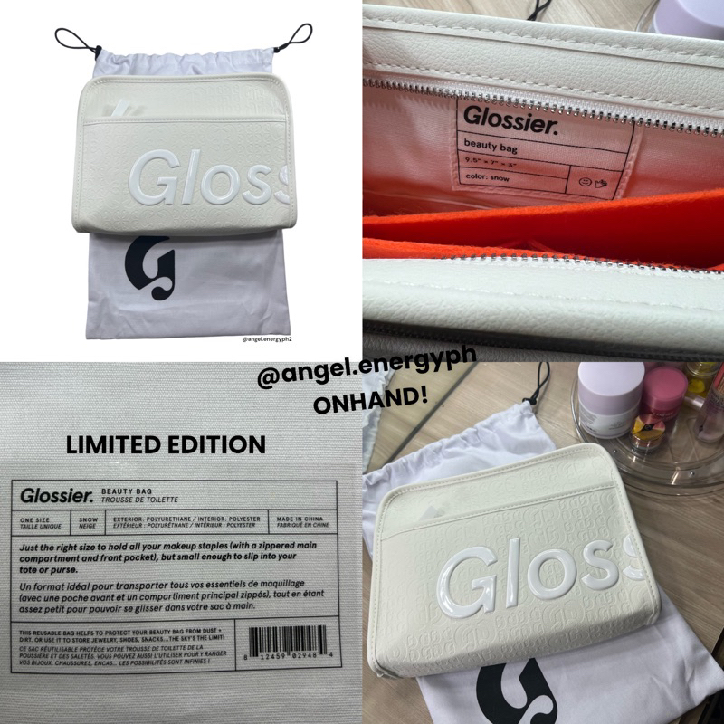 Outlets Limited Edition Glossier Holiday Beauty Bag