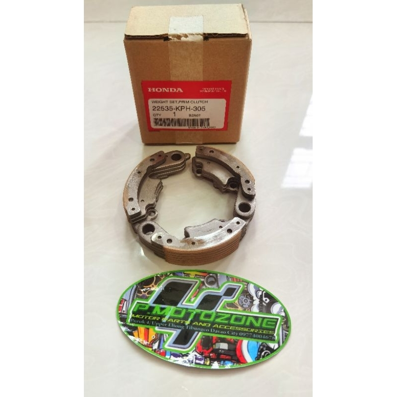 Weight Set, Primary clutch Xrm125 Xrm 125 Rs125 Wave125, Honda Genuine