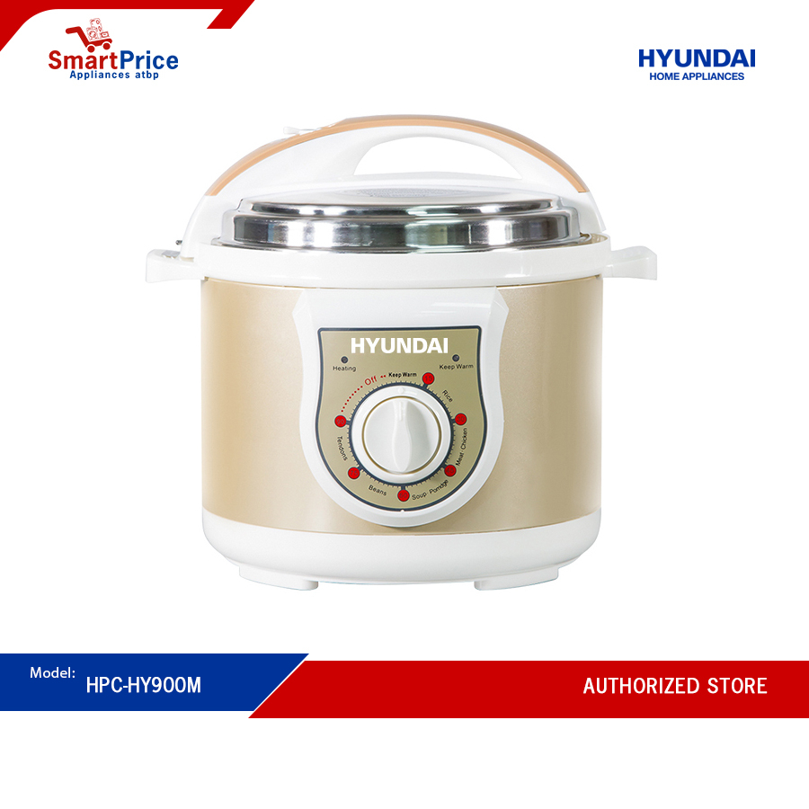 Hyundai 5L Pressure Cooker HPCHY900M Keep Warm Function Removable