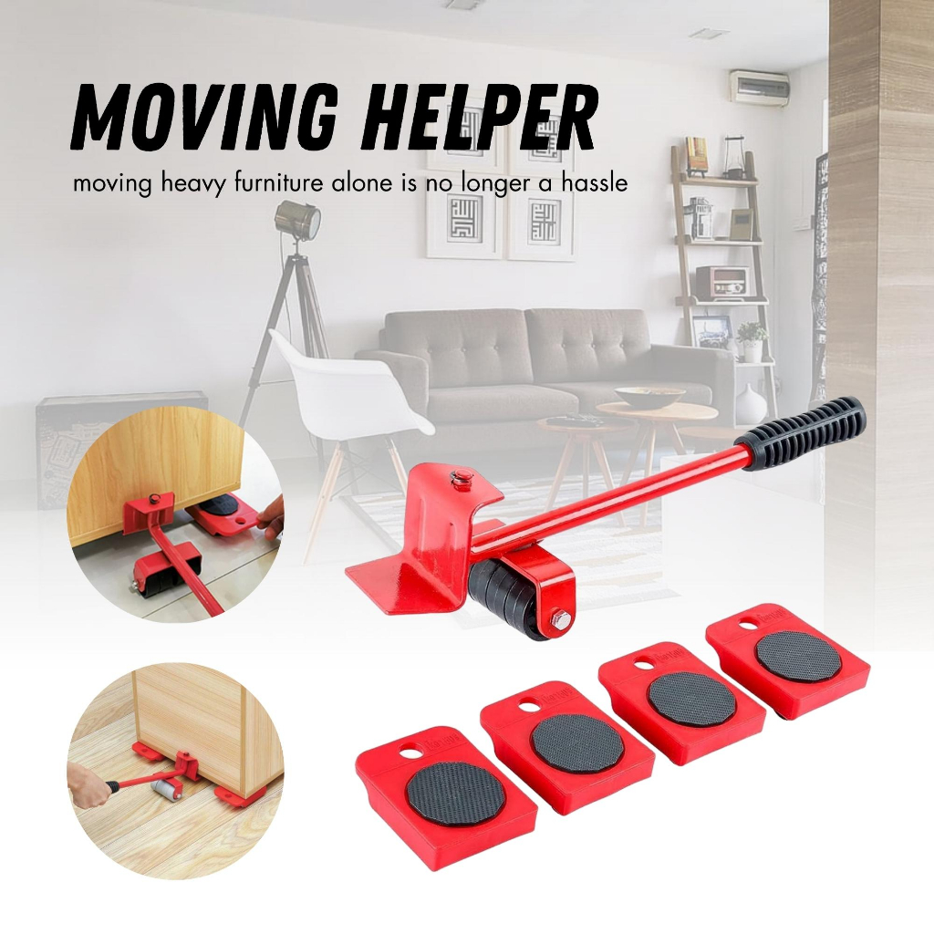House Heavy Furniture Lifter Mover Helper Tool Slider Equipment Moving