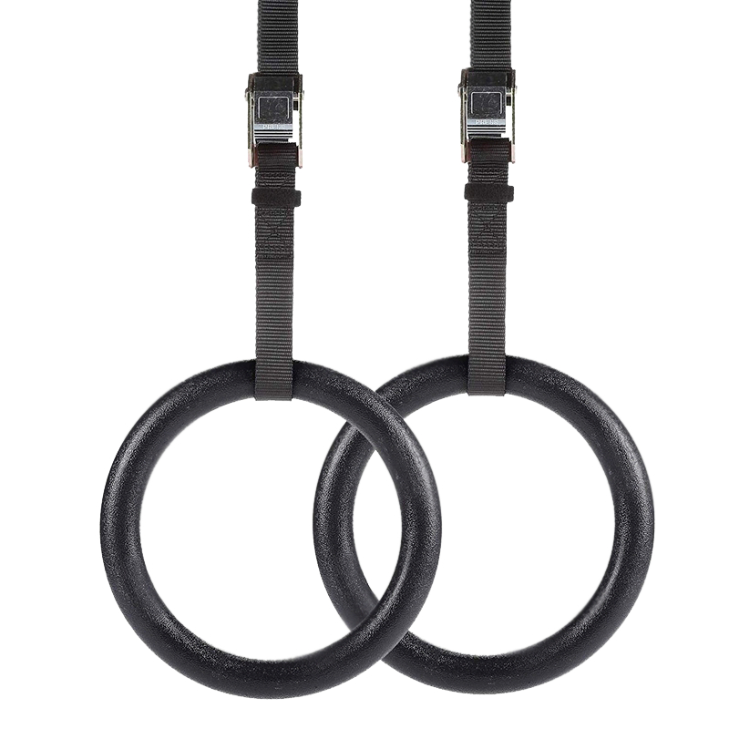 Indoor Gymnastics Rings Pull Ups Fitness Rings Straps For Strength ...