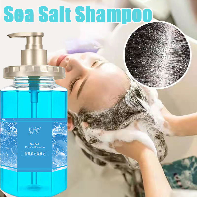 500ml Sea Salt Shampoo Anti Dandruff Shampooo For Scalp Itching