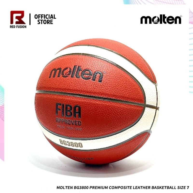 Molten BG3800 Composite Leather Basketball Size 7 (Authentic) | Shopee ...