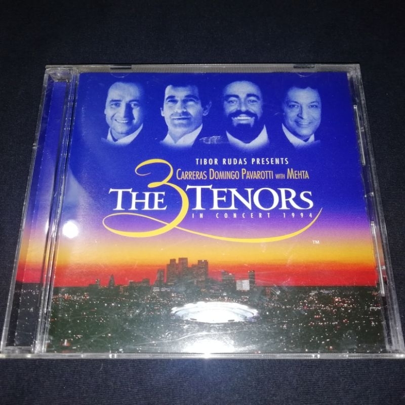 THE 3 TENORS IN CONCERT 1994 - Carreras, Domingo, Pavarotti CD JAPAN