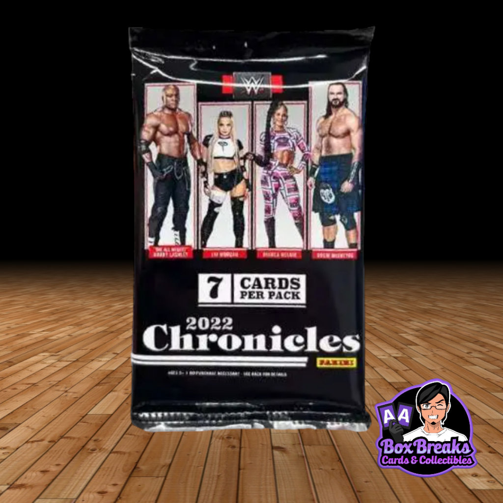 2022 Panini Chronicles WWE Blaster Box Wrestling Trading Cards (7 Cards ...