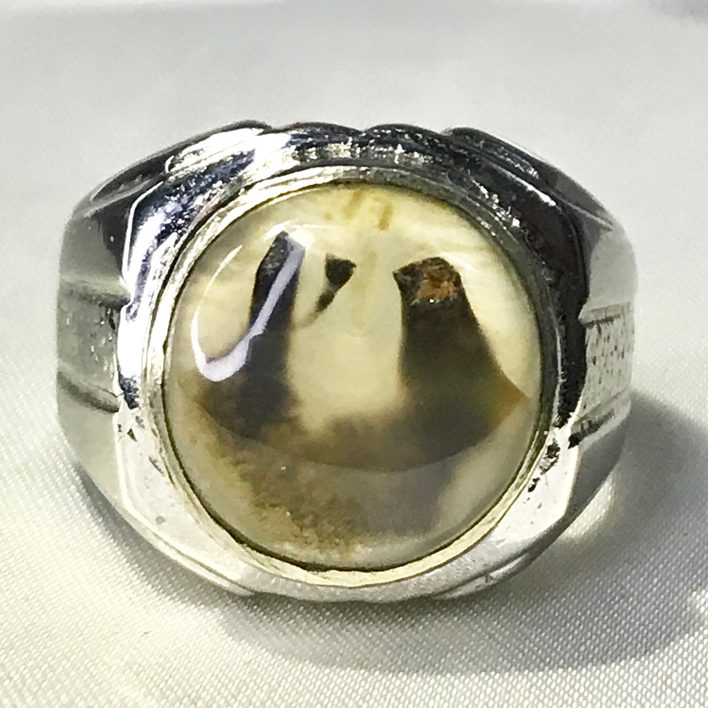 Agate Inclusion Ring (Gemstone) | Shopee Philippines