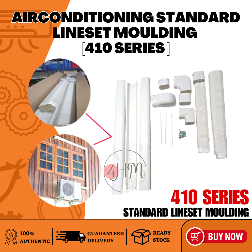 4HMC LINESET/ MOLDING 10FT FOR NEAT AIRCONDITIONING PIPE LAYOUT ...