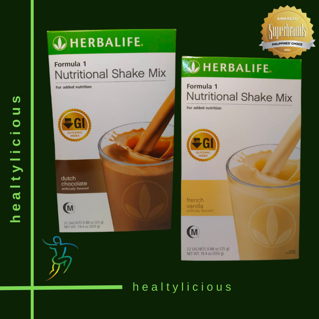 Independent Herbalife Distributor  Formula 1 Nutritional Shake Mix French  Vanilla Net Wt 19.4 oz (550 g) Canister