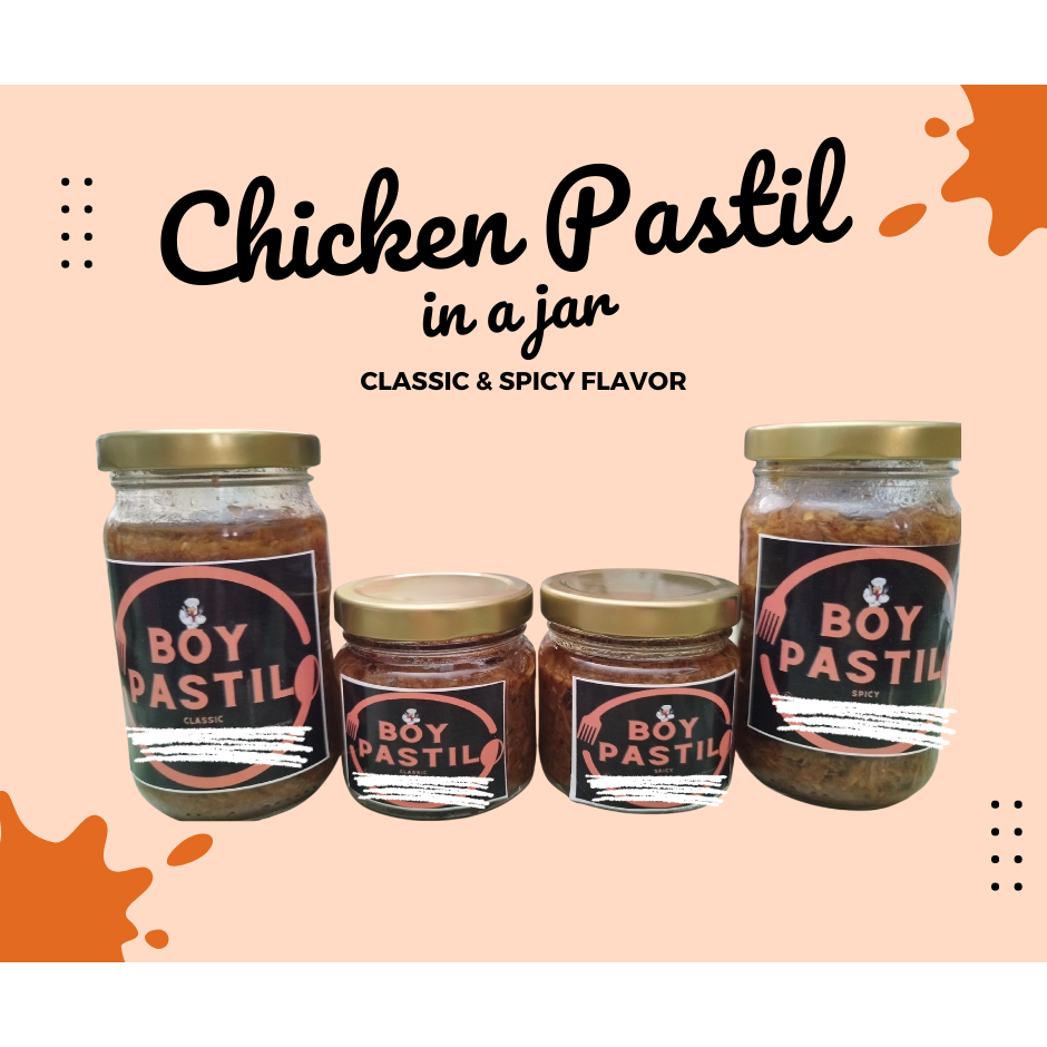 Chicken Pastil in a Jar (Classic and Spicy Flavors) | Shopee Philippines